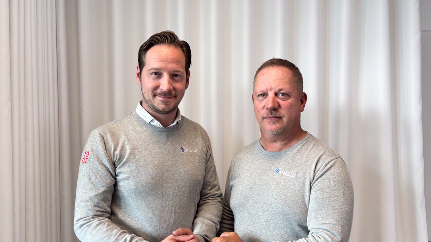 Porträttbild på VIktor och Henrik.