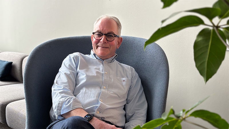 Porträttbild på elhandleschef Carl Dohlsäter.