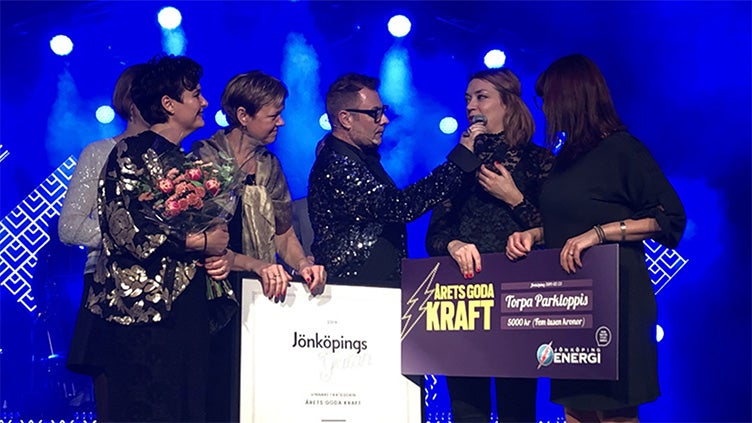 Vinnare av Årets goda kraft 2018.